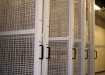 High Density Mobile Shelving Art Rack