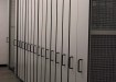 High Density Mobile Shelving Art Rack
